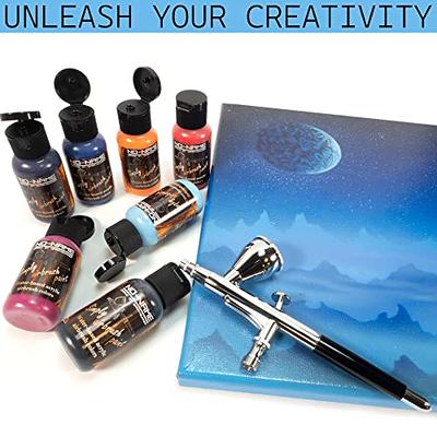 NO-NAME Brand. Airbrush Paint Set - 5 Colors and Cleaner, Made In USA,  Water-Based Acrylic Paint Ready To Spay - Perfect for Scale modeleres,  miniatures, Artists, Beginners, and Students - Yahoo Shopping