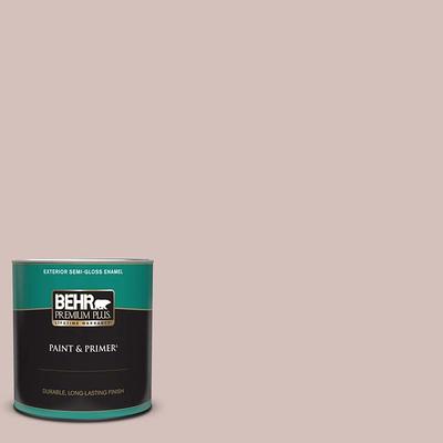 BEHR PREMIUM PLUS 1 gal. #400A-1 Candlelight Yellow Satin Enamel Low Odor  Interior Paint & Primer 705001 - The Home Depot