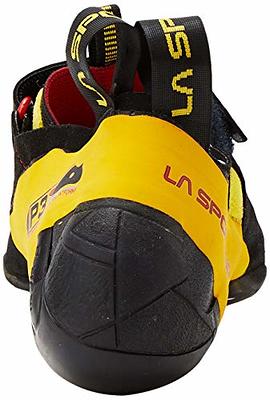 La Sportiva Men&s Solution Climbing Shoe - 44.5 - White / Yellow