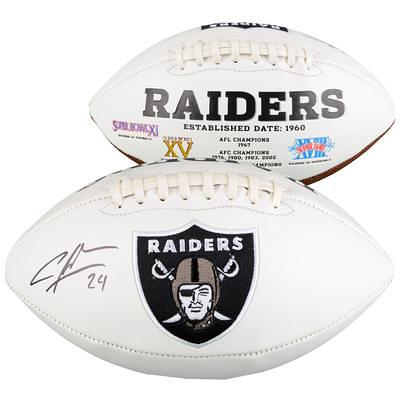 Officially Licensed NFL Raiders Commemorative Championship 9 Football