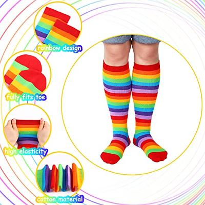 Classic Rainbow Striped Men's Socks