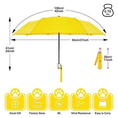 LEAGERA Cute Umbrella - Dog Wooden Handle Design, Travel Umbrella Compact  for Rain&Sun, Small Mini Portable Umbrellas Perfectly for Kids/Women Gifts,  Open Manually - Yahoo Shopping