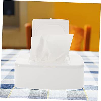 Portable Tissue Case Facial Tissue Box Holder Tissue Paper Storage Holder 