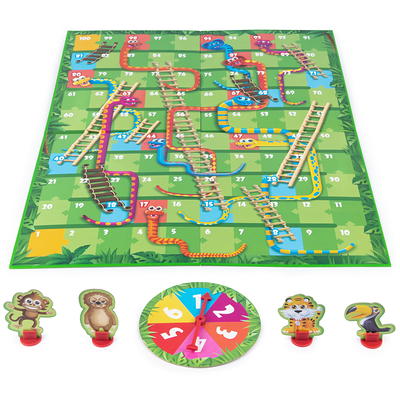 Snakes & Ladders Game, for Kids Ages 3 and up 