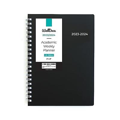  2024 Weekly & Monthly Planner Refill, 3-3/4 x 6-3/4, January  2024 - Dec 2024, Personal/Compact/Size 3 : Office Products