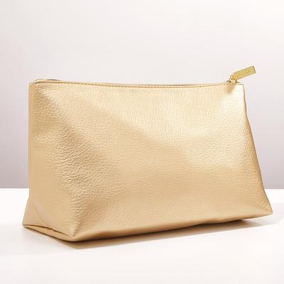 Gold-Getter Makeup Bag