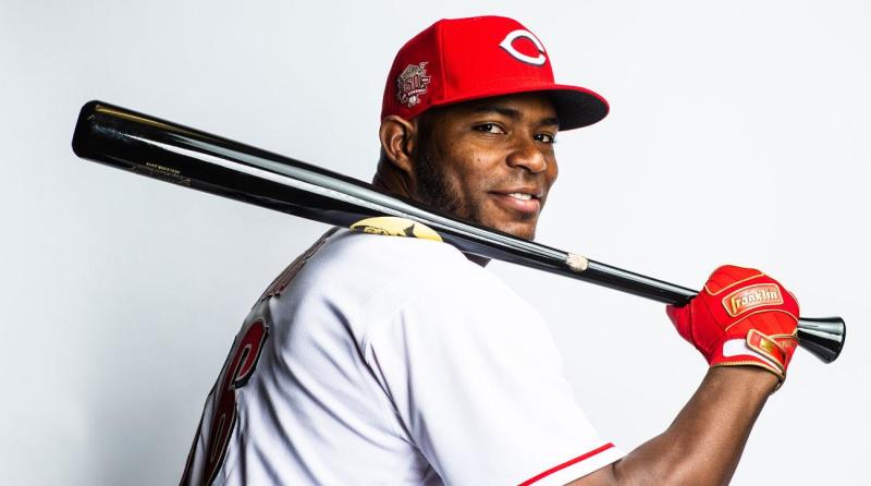 yasiel puig reds jersey