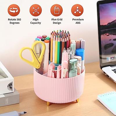 Desk Pen Pencil Organizers for Office Supply Makeup Stationery Marker Pen  Pencil Brush Craft Storage Container Holder Tray Organizer for Kids Teens  Girls Adults 4PCS - Yahoo Shopping
