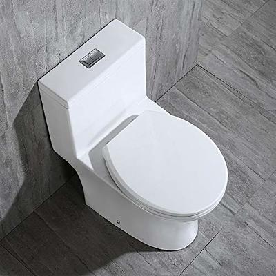 Simple Project One-Piece 0.8/1.28 GPF Dual Flush, Elongated Toilet