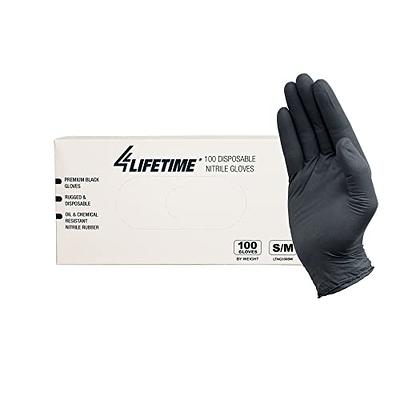 GLOVEWORKS Blue Disposable Nitrile Industrial Gloves, 5 Mil, Latex &  Powder-Free, Food-Safe, Textured, Large, Box of 100 - Yahoo Shopping