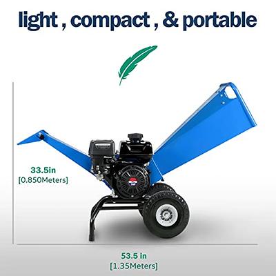 Landworks Wood Chipper Shredder Mulcher Heavy Duty Compact Rotor Assembly  Design 3 Inch Max Capacity,Gas Powered - Yahoo Shopping