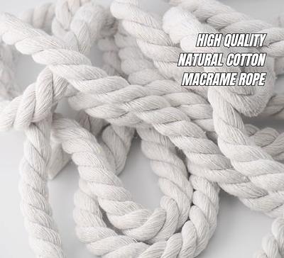 Chunky Laces - White Cotton Rope 10mm Laces with White Aglets, 10mm  Thickness, 160cm Length, Air Force 1 Macrame Cord - Thick Rope White Shoe  Laces with 20 different coloured laces trainers