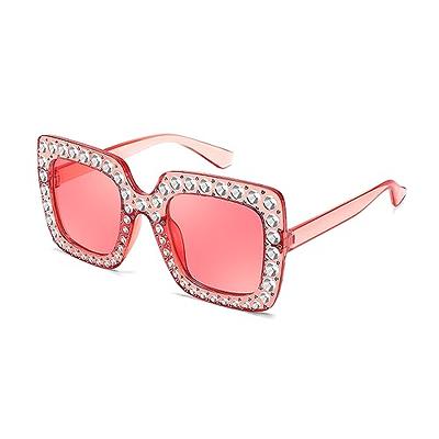 FEISEDY Kids Sunglasses for Girls Oversized Square Sparkling Party Sun  Glasses Lightweight Fashion Shades B0053 - Yahoo Shopping