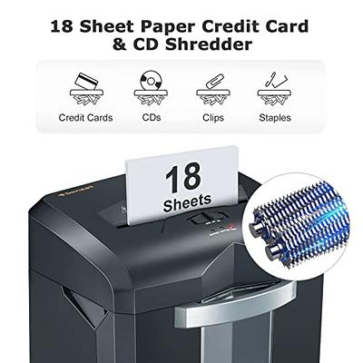 Basics 8-Sheet Capacity, Cross-Cut Paper and Credit Card