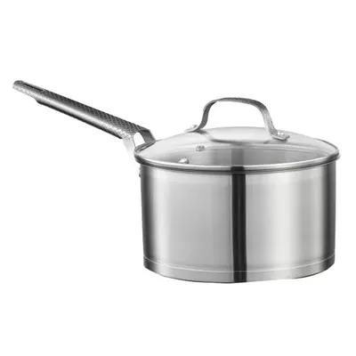 Starfrit The Rock Saucepan with Lid, 3 Quart