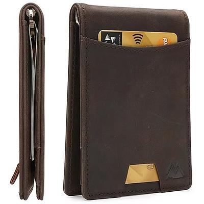  GSOIAX Slim Wallet for Men with 11 card Slots Rfid