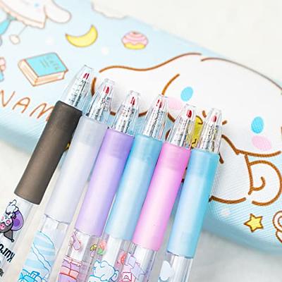 FourFine 6 Pcs Kawaii Pens Anime Kitty Pen Merchandise Black Ink 0.5mm  Ballpoint Pens Cat Office School Supplies for Girls Women Press Gel Pen -  Yahoo Shopping