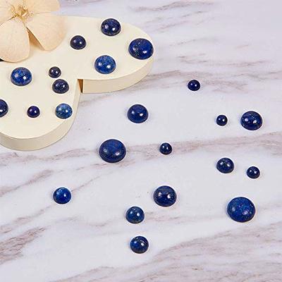 Youngbling Natural Gemstone Beads for Jewelry Making,8mm Sky Blue Jasper  Polished Round Smooth Stone Beads,Genuine Real Stone Beads for Bracelet