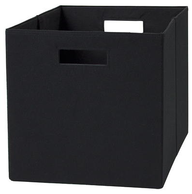 Better Homes & Gardens 12.75 Fabric Cube Storage Bin, Gray