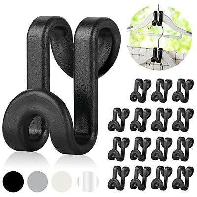 Closet Space Saving Hanger Hooks 18 Pack Heavy Duty, Triple Cascading Clothes  Hangers Connector Hooks. Plastic Extender Organizer Hangers Space Saving  for Clothes Space Saver for Accessories - Yahoo Shopping