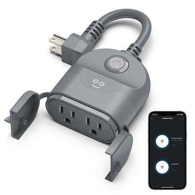 Defiant 15 Amp 120-Volt Smart Wi-Fi Bluetooth Outdoor Plug with 2