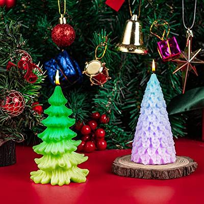 3D Christmas Pine Cone Silicone Candle Mold Beeswax Candle Making