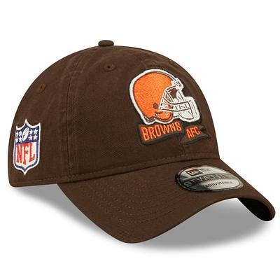 Cleveland Browns New Era NFL x Staple Collection 59FIFTY Fitted Hat - Brown /Orange