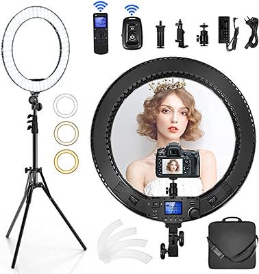 Neewer Advanced 18-inch LED Ring Light Support Manual Touch