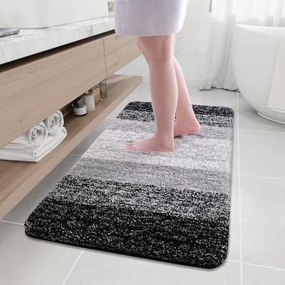 BELADOR Bathroom Rugs Sets 2 Piece - Plush Bath Mat Set Quick-Dry Soft  Chenille Bathroom Mat with Rubber Backing, Absorbant Bathroom Rug Set,  Washable