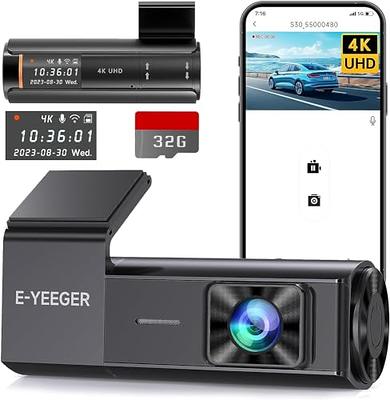  Dash Cam Front 2K WiFi, GOODTS Dash Camera for Cars