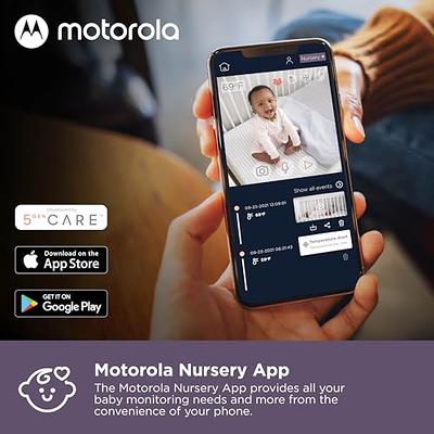 Motorola Baby Monitor - VM50G Video Baby Monitor with Camera, 1000ft Range  2.4 GHz Wireless 5 Screen, 2-Way Audio, Remote Pan, Tilt, Zoom, Room
