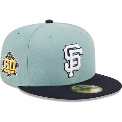 Men's New Era White Detroit Stars Cooperstown Collection Turn Back The Clock 59FIFTY Fitted Hat