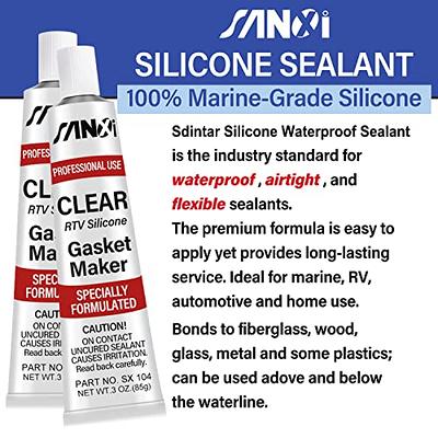 Auto/Marine 100% RTV Silicone Sealant