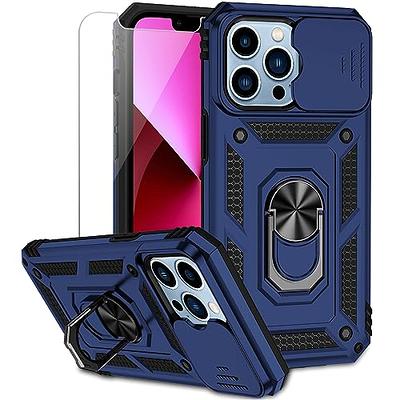 for iPhone 13 Pro Case with Camera Lens Cover HD Screen Protector, Dual  Layer Military Grade