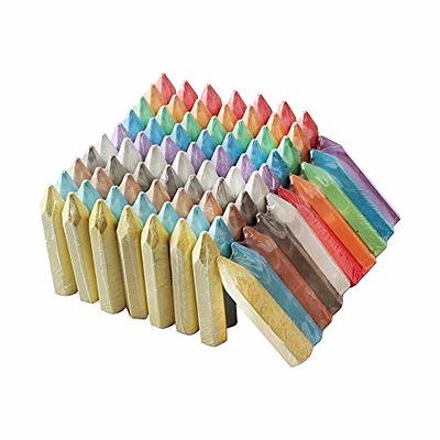 144 PCS Jumbo Washable Sidewalk Chalk Set Non-Toxic Jumbo Chalk for,  Painting on Chalkboard, Playground, Blackboard, and Outdoor Art Play (144)  - Yahoo Shopping