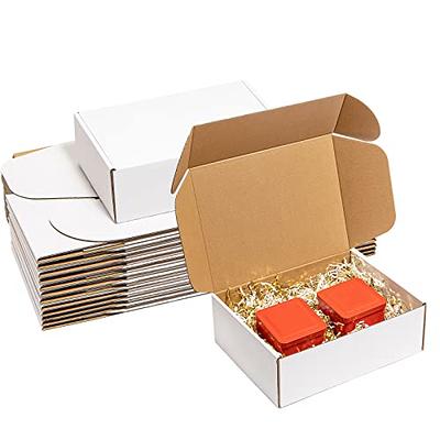 Ireer 60 Pcs 11 x 8 x 2 Inch Small Shipping Boxes Corrugated Cardboard  Christmas Gift Boxes Brown Mailer Boxes Literature Mailer Boxes for Small  Business, Flat Box Empty Packing Boxes - Yahoo Shopping