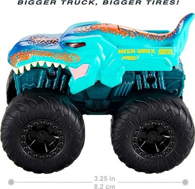Hot Wheels Monster Trucks Car Chompin' Mega Wrex Vehicle, for Ages