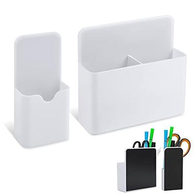 2pcs Magnetic Pen Marker Holders, S Size Magnetic Pen Pencil Holder  Organizer Home Office Supplies for Refrigerator Whiteboard Locker (Black) -  Yahoo Shopping