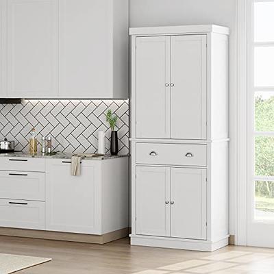 72.4 Minimalist Freestanding Kitchen Storage Cabinet Organizer