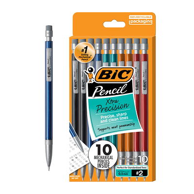 Bic #2 Xtra Sparkle Mechanical Pencils, 0.7mm, 8ct - Multicolor