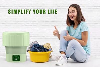 Portable Washing Machine, Mini Lavadora, 6.5 L Capacity, 3 Cleaning Modes  for Small Clothes, Underwear, Baby clothes - Laundry, Mini Washing Machine  and Dryer Combo, Foldable, for Apartments, RVs, Travel, Camping - Yahoo  Shopping