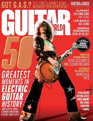 Guitar World Magazine October 2019 Adam Jones (Tool) Exclusive