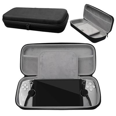 Travel Case for PlayStation Portal Remote Player, Carry Bag Fits  PlayStation 5 Portal Remote -Built-in Stand Design / Shockproof  Anti-Scratch (Black)
