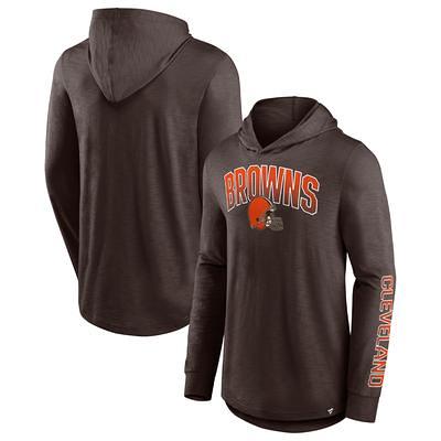 Men's Fanatics Branded Heathered Gray/Brown Cleveland Browns By