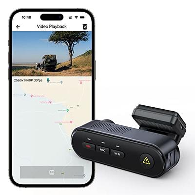 RexingUSA M2 Max - 2-Channel Mirror Dash Cam w/ 12” IPS Touch Screen, 4K + 1080p, Wi-Fi, GPS, ADAS,Loop Recording, Backup Camera, Parking Mode