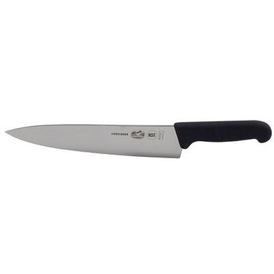 Victorinox 10 Chef Knife with Black Fibrox Handle 5.2003.25-X5