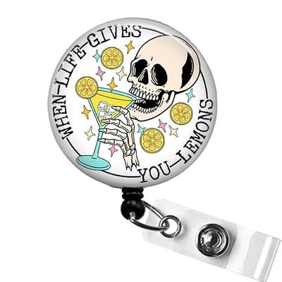 Funny Nurse Badge Reels, Sorry I'm Late - There Was a Lot of Traffic  Retractable ID Badge Holder, Sarcastic Badge Clip, Iced Coffee Lover Badge  Clip, Student Medical Badge Reel - Yahoo
