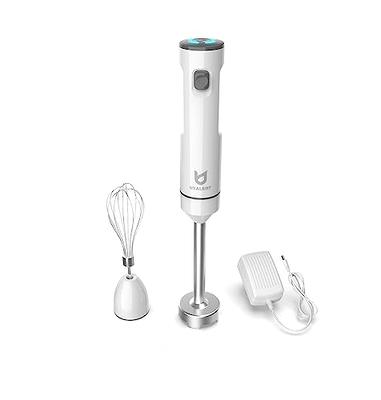 Immersion Hand Blender, UTALENT 3-in-1 8-Speed Stick Blender with Milk  Frother, Egg Whisk for Smoothies, Coffee Milk Foam, Puree Baby Food, Sauces  and Soups - White - Yahoo Shopping