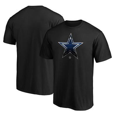 Men's Fanatics Branded Black Dallas Cowboys Midnight Mascot Logo T-Shirt Size: Medium