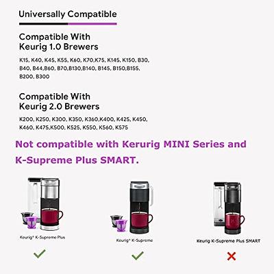 KINGTOO Coffee Maker with Milk Frother, Single Serve Coffee Maker for K-Cup  Pod & Ground Coffee, Compact Coffee Maker 2 in 1 with Self Cleaning, Fast  Brewing (Black - Yahoo Shopping